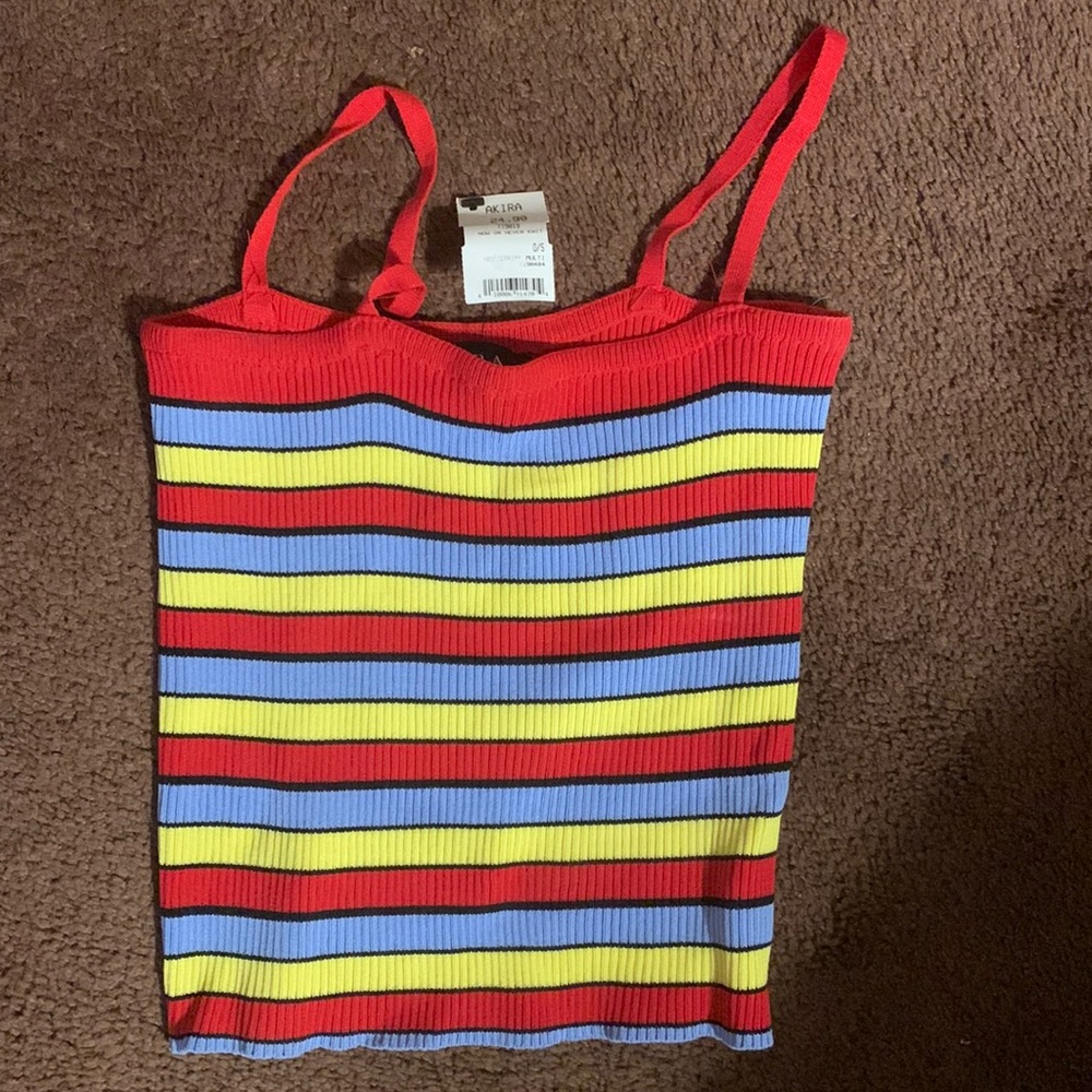 One size stretchy crop top